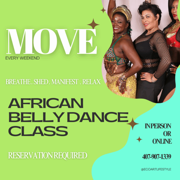 Abfit- African (Egyptian/ Kemetic) Belly Dance Fitness (Online and In Person)