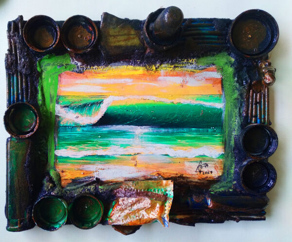 Prana Recycle Art Collection- MANIFESTATION ART (Reiki Infused) - Image 12