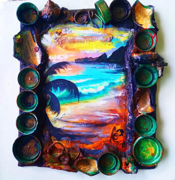 CLIMATE ACTION- MANIFESTATION ART (Reiki Infused) 1